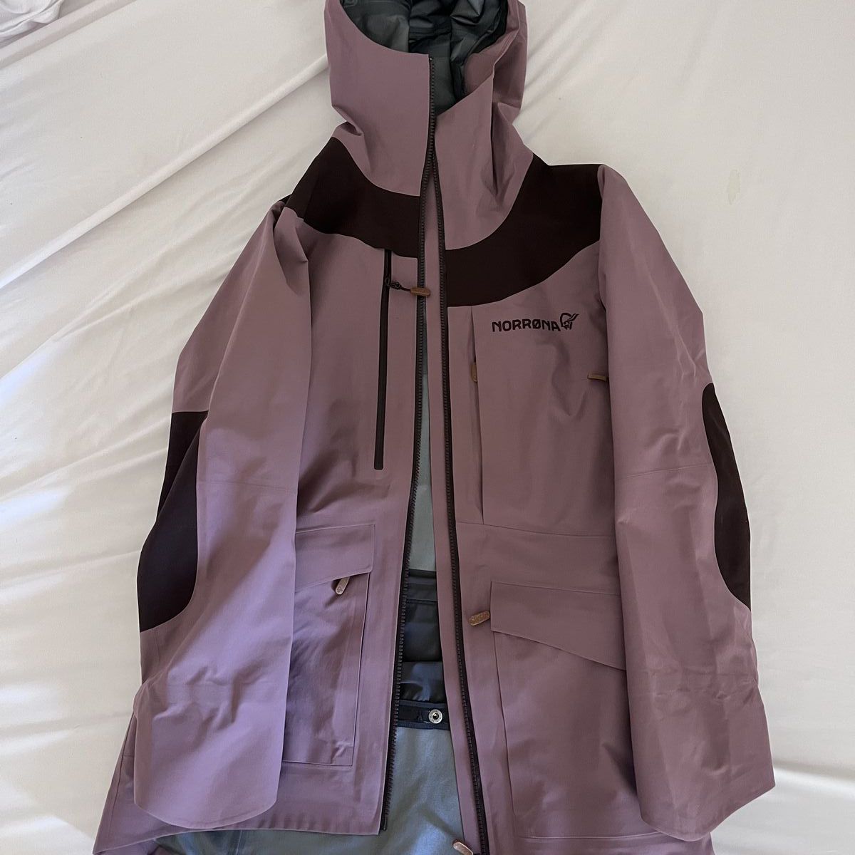 Womens Norrona Tamok Small Jacket and Medium Bibs