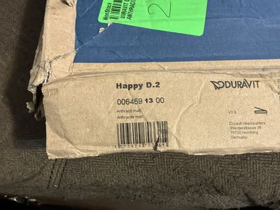Duravit Happy D.2 Toilet Seat 006459 13 00 - Anthracite Matt Soft Close