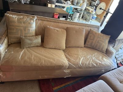 Couch turns into bed