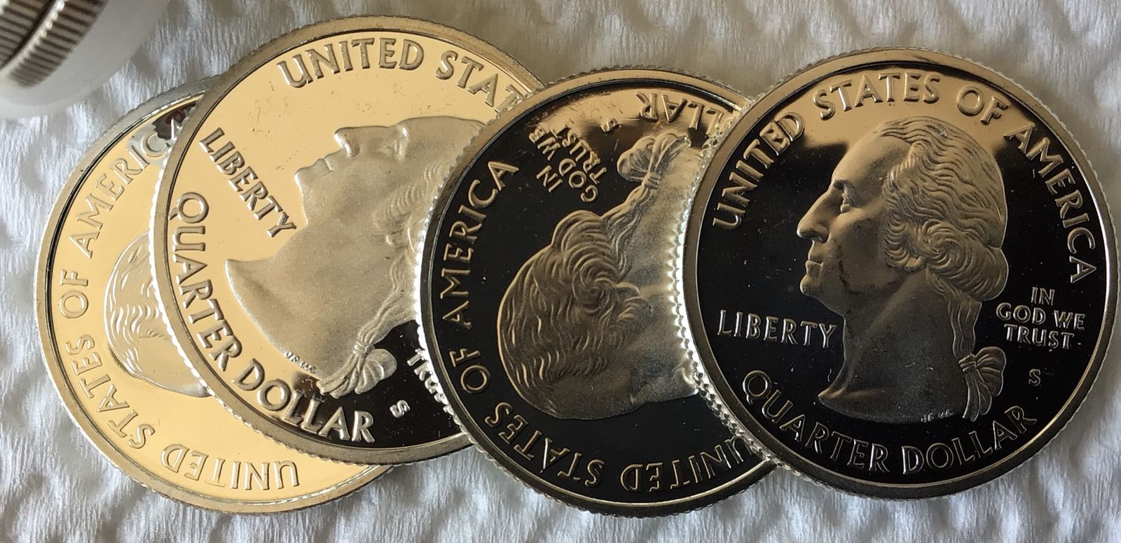 90% Silver Proof Modern Quarter roll (40) BU