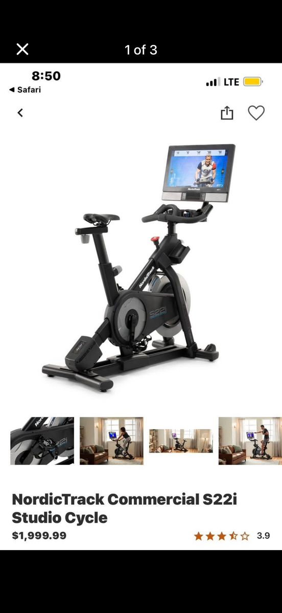 NordicTrack Commercial s22i Studio Cycle