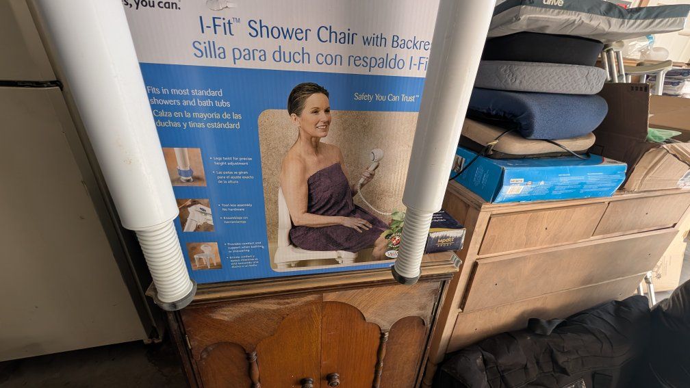 I-Fit Shower Chair with Backrest