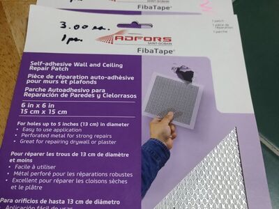 Adfors Wall Patches 6"x6"