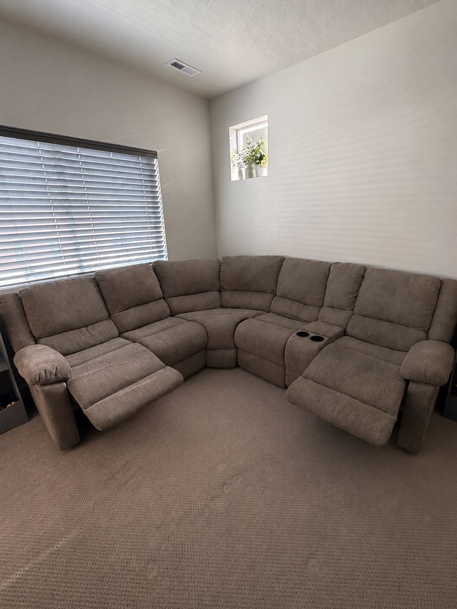 Reclining Sectional Sofa – $450 OBO