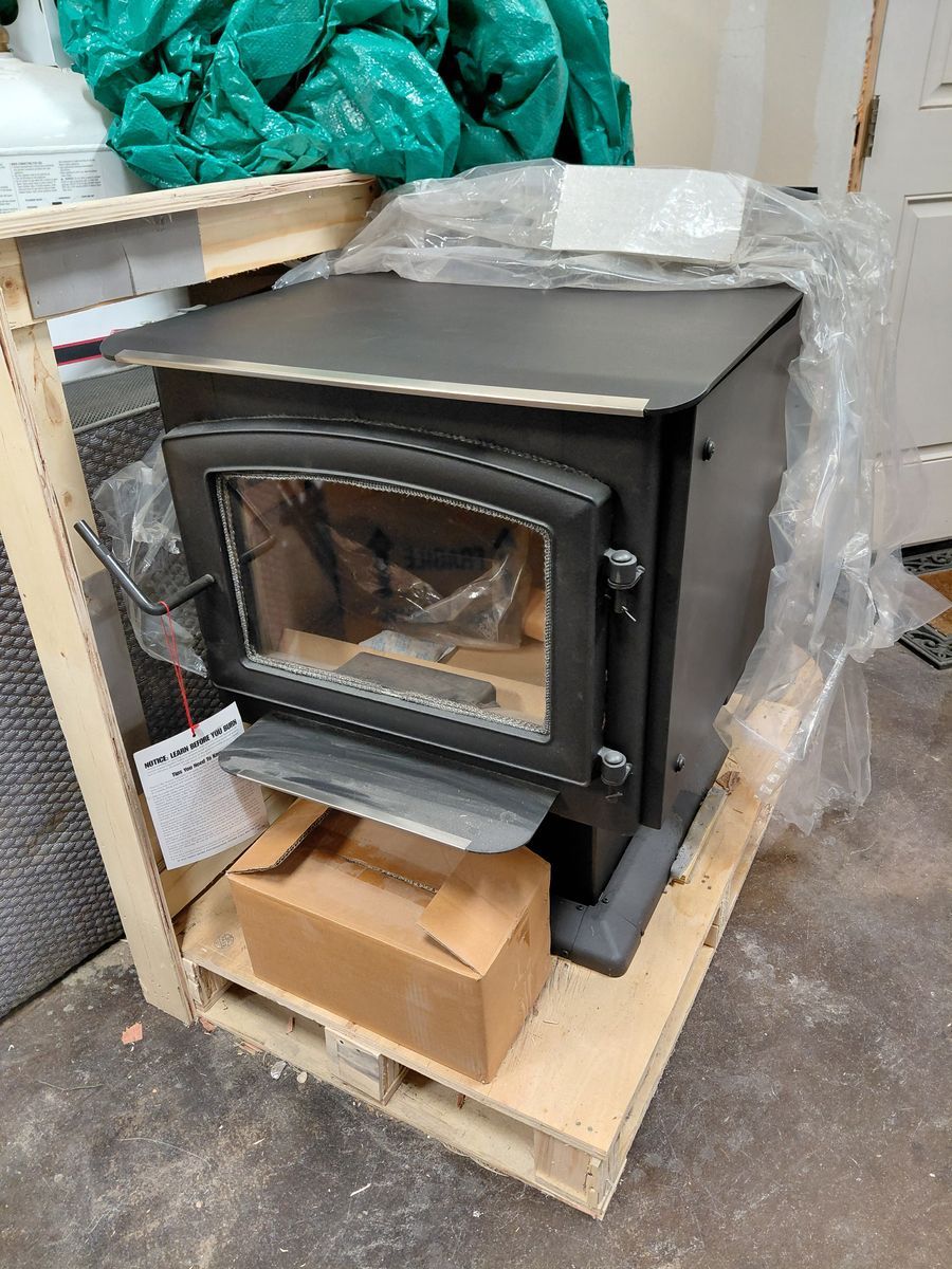 Wood Burning Stove   Vogelsang model(3200 sqft)152k BTU