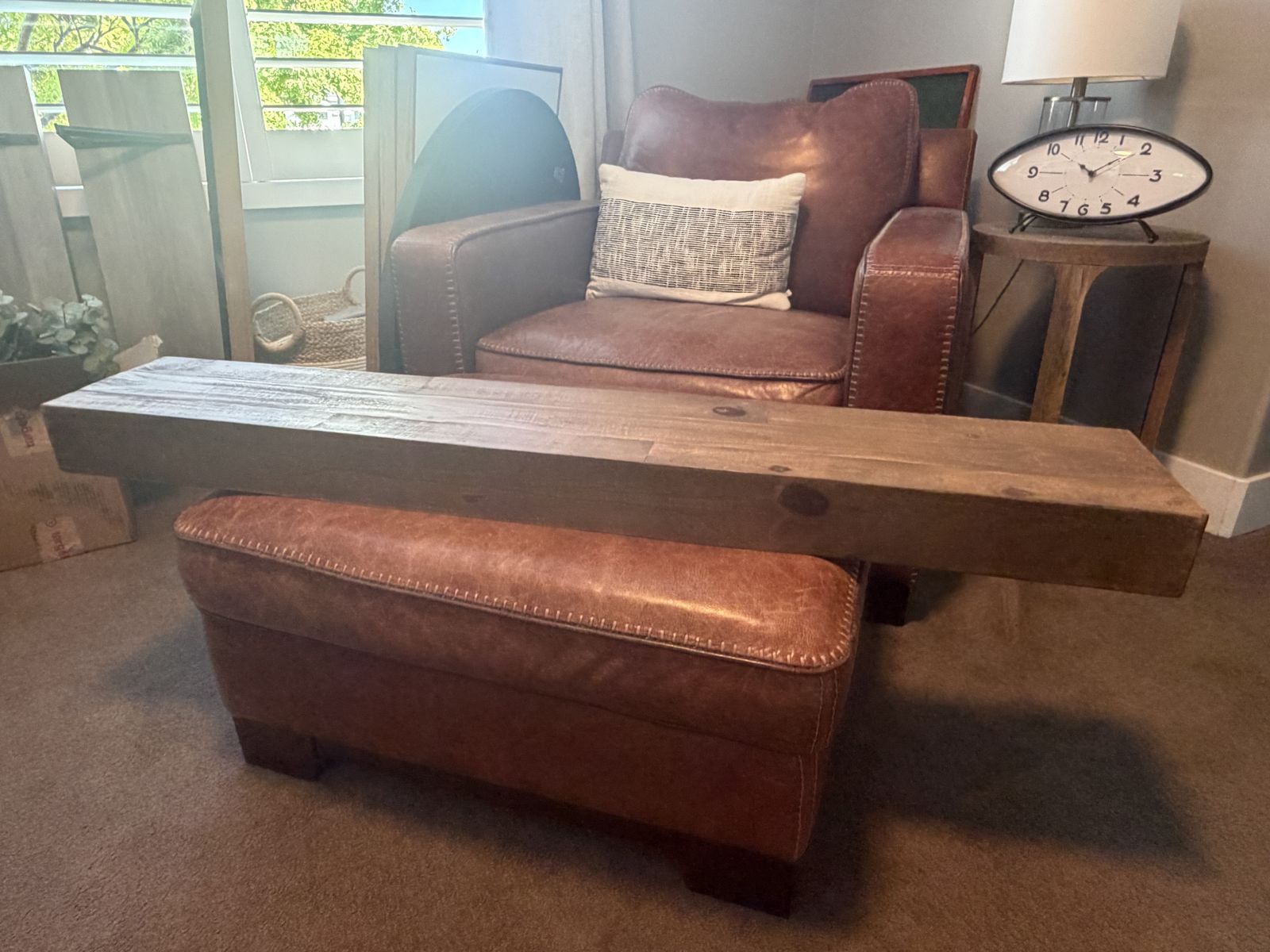 West Elm 48 inch Floating Shelf/Mantle