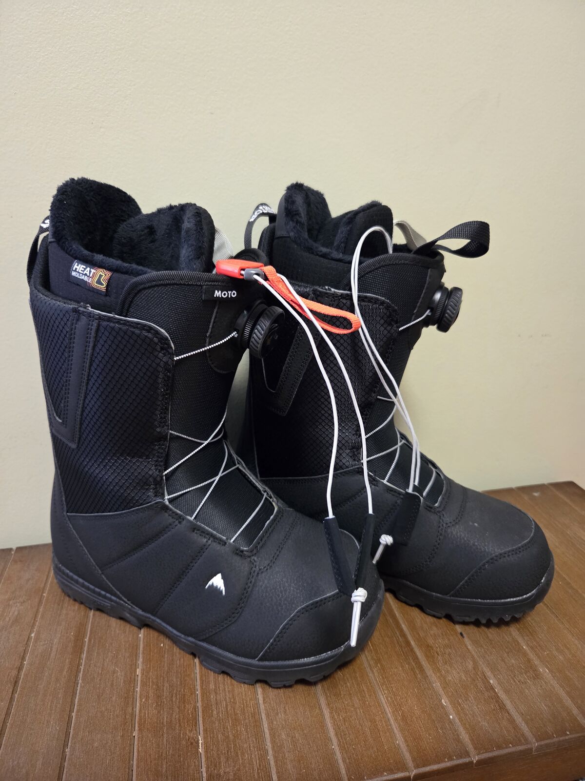 Men's moto boa Burton imprint 1+ heat moldable size 8½