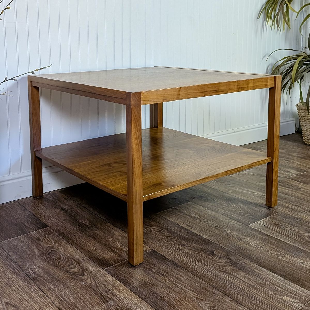 Mid-Century Modern Walnut Dinwoody's Side Table