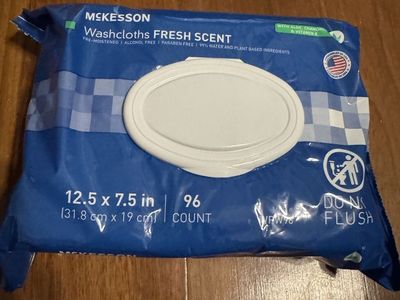 McKesson washcloths