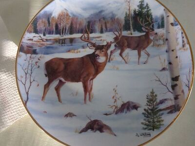 JL Whiting collectors plate
