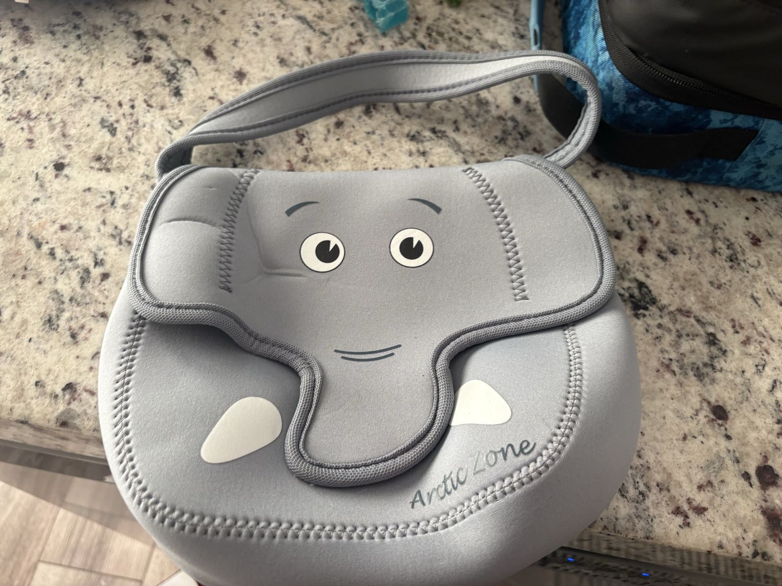 Arctic Zone Elephant Neoprene Insulated Kids Lunch Tote Bag