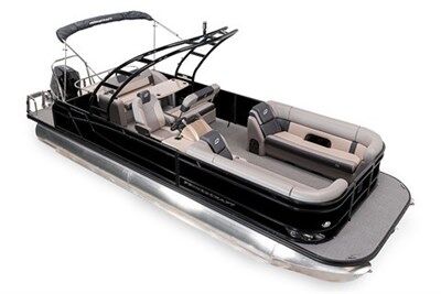 2026 Princecraft Quorum 25RL Tritoon With 200HP V6 L Mercury Engine