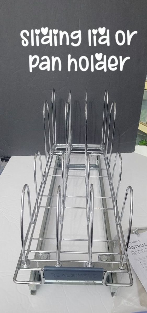 Real Simple Sliding Lid or Pan Holder