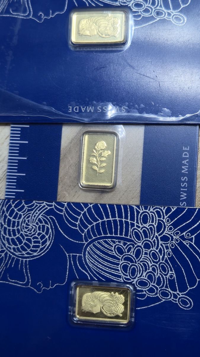 1 gram gold bars in assay