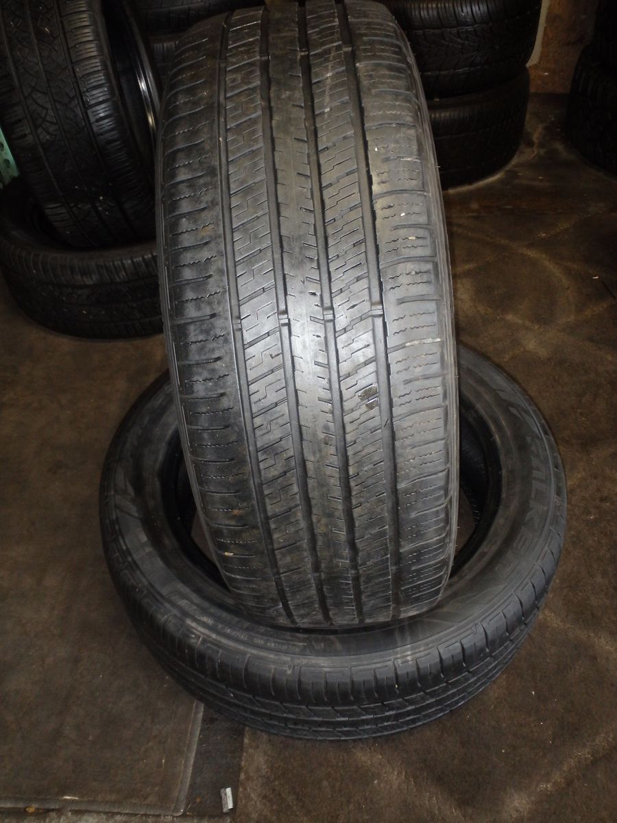 225/55R19 FALKEN PRO G5 CSV PAIR OF TWO USED TIRES