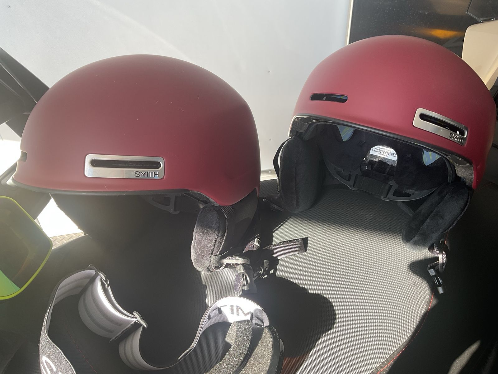 Smith & Giro Ski Snowboard Helmets - Red & Black, Various Sizes