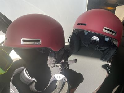 Smith & Giro Ski Snowboard Helmets - Red & Black, Various Sizes
