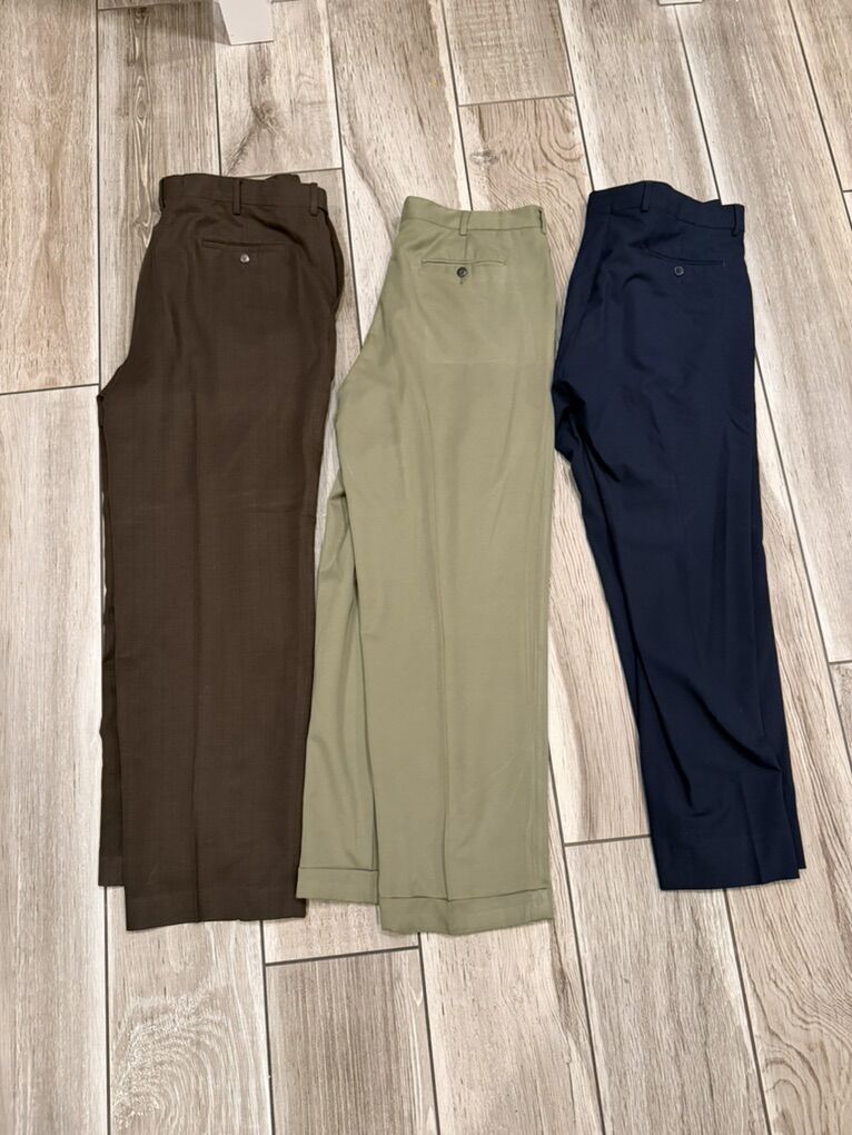 Men's Dress Slacks Size 38 X 32