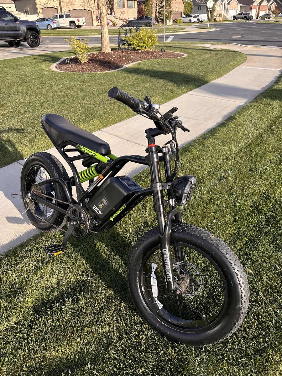 Greenworks Venture Series 20” Fat Tire 80V E-Bike