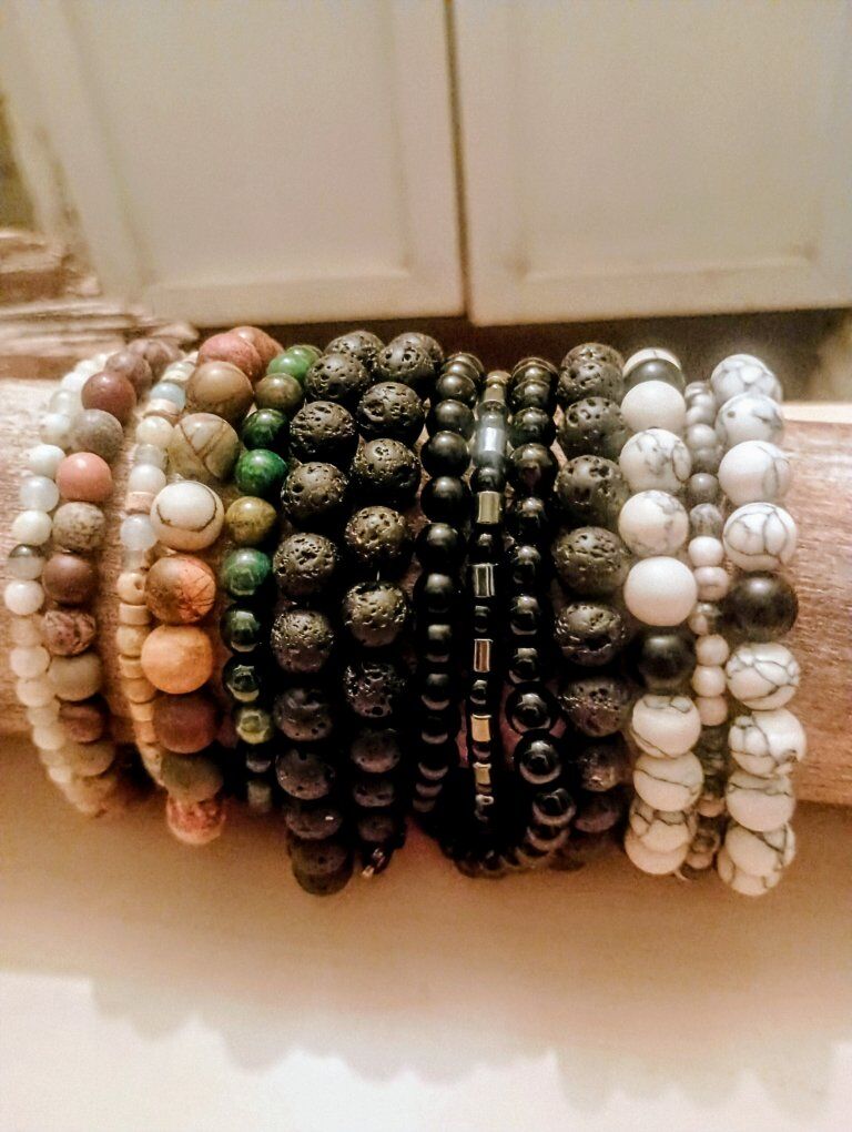 Semi Precious Stone Bracelets