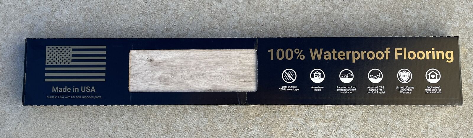 A&A Surfaces Woodcrest Waterproof Luxury Vinyl Plank Flooring