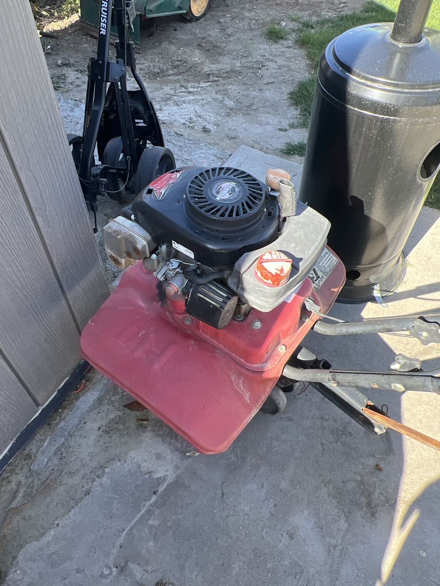 Yard machine front time tiller & craftsman blade mower