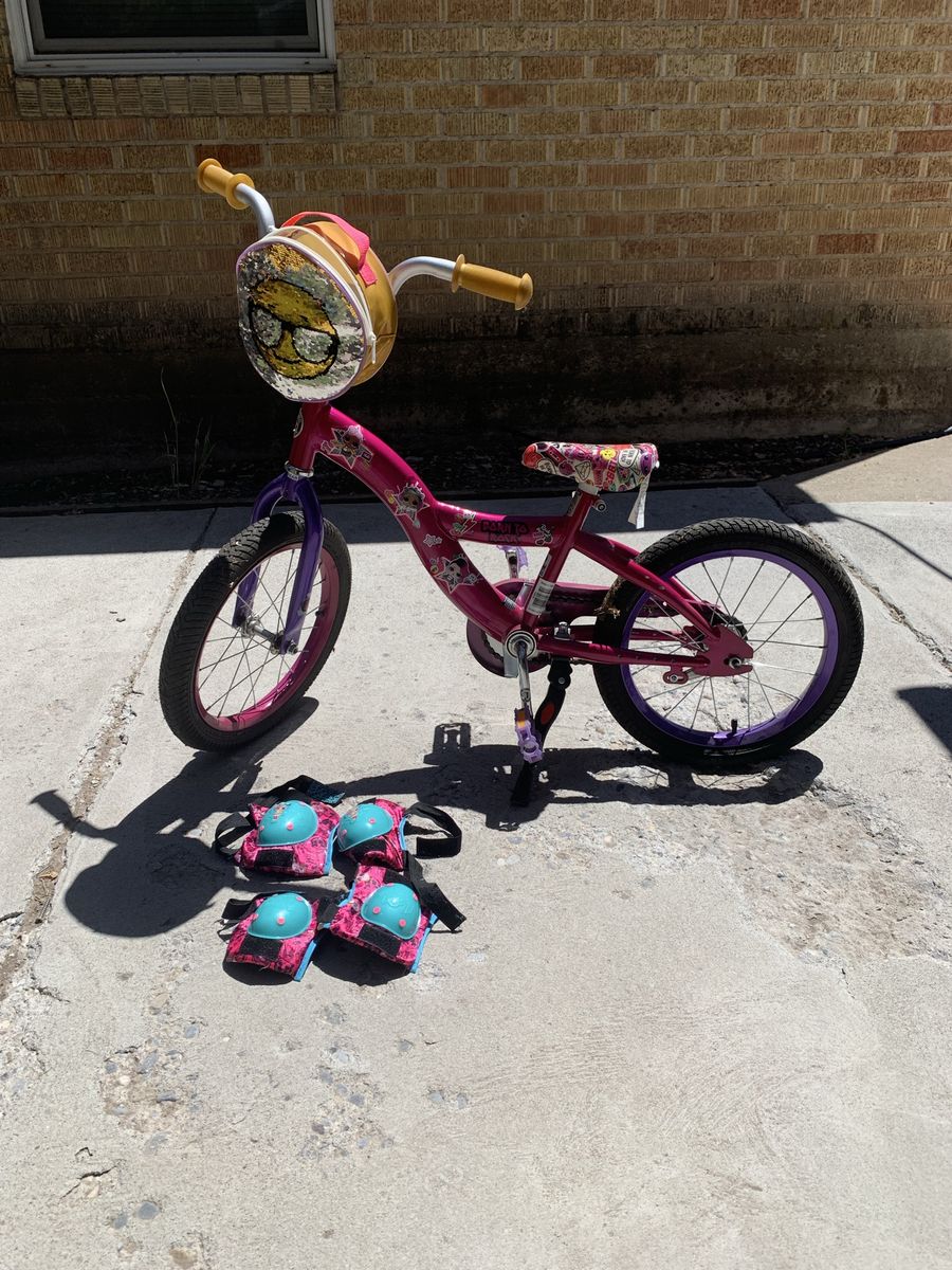 LOL Surprise 16” Girls Bike + Matching Pads