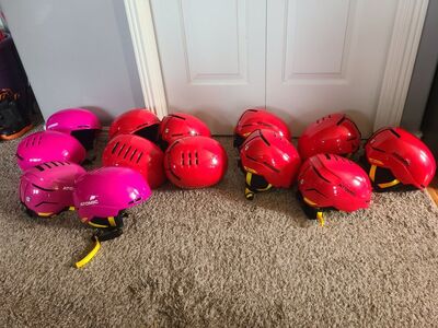 NEW atomic youth ski or snowboard helmets (goggles