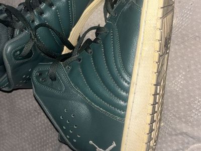 Nike Jordan 1 Flight 4 in a green colorway.