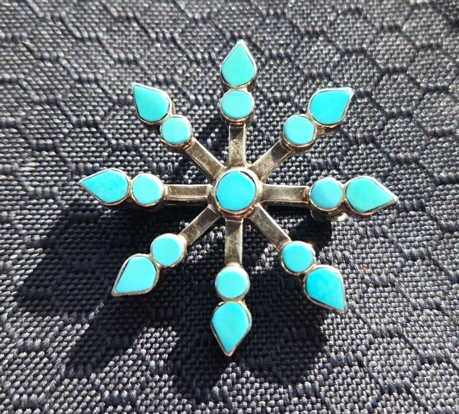 Native American Zuni brooch/pendant