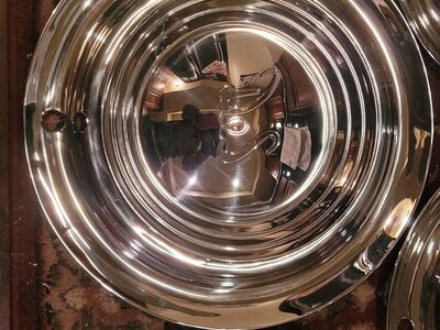 5 1955 DeSoto 15" Wheel Covers