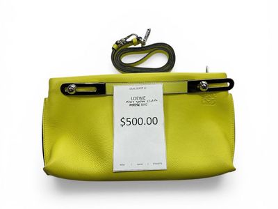 Loewe Missy Yellow Purse Bag E75010775