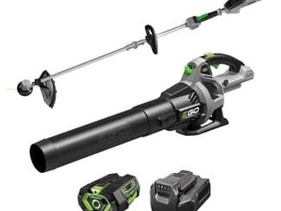 NIB EGO Combo Kit: 530 CFM Blower & String Trimmer w/ 4.0 Ah Battery & Charger