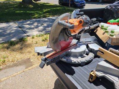 Ridgid 12" Miter saw slider