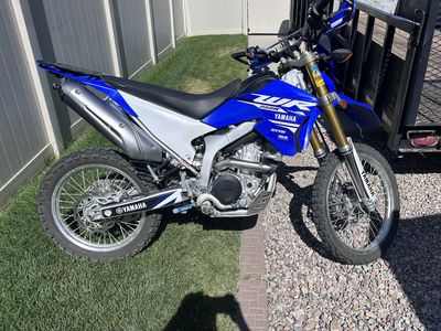 2019 Yamaha WR250R Dual Sport Motorcycle - Blue, GYTR Exhaust