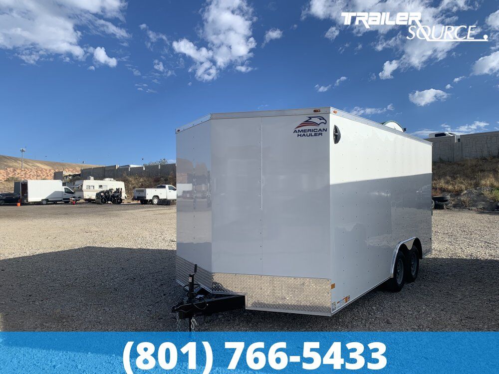 8.5x16 American Hauler Arrow Enclosed Cargo Trailer - 7'0" Interior - 7K GVWR