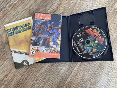 PS2 Rare Vintage War Of The Monsters Video Game