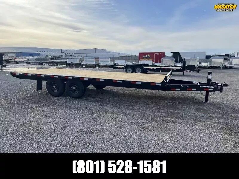 Southland Trailers 8.5x24 8" Tube Frame Deckover Equipment Trailer