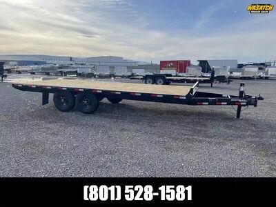 Southland Trailers 8.5x24 8" Tube Frame Deckover Equipment Trailer