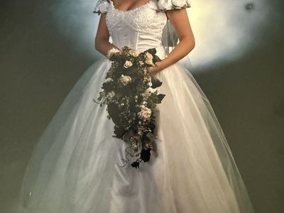 Vintage 90s wedding dress