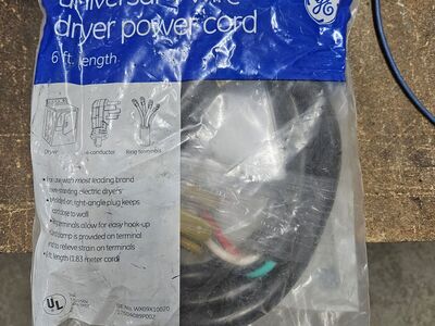 GE Dryer Power Cord