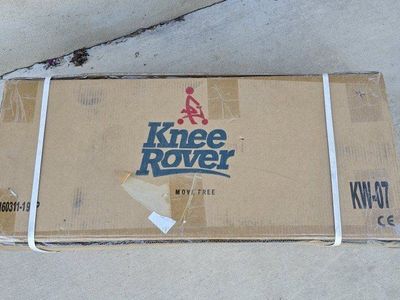 KneeRover knee scooter brand new.
can deliver within 10 miles of 84054 for a full price cash offer
cash only. I dont have ven