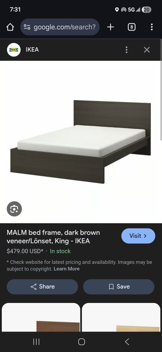 king bed frame