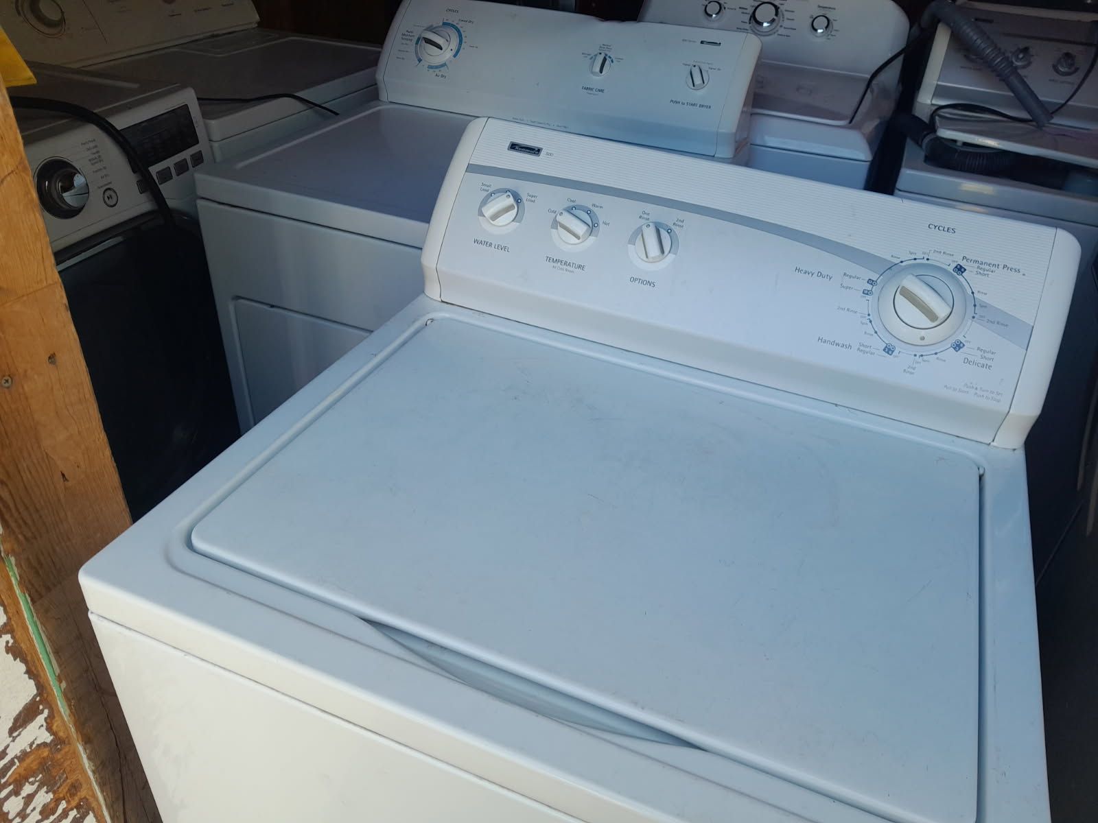 GAS Dryer and Top Load Washer
