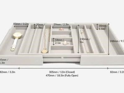 Stackers Medium Expandable Necklace Tray