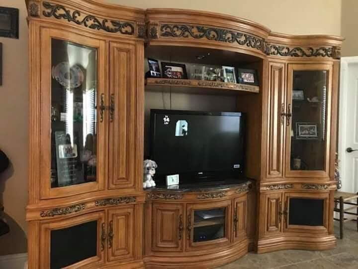 Beautiful entertainment center