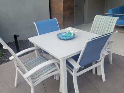Patio Table and four chairs