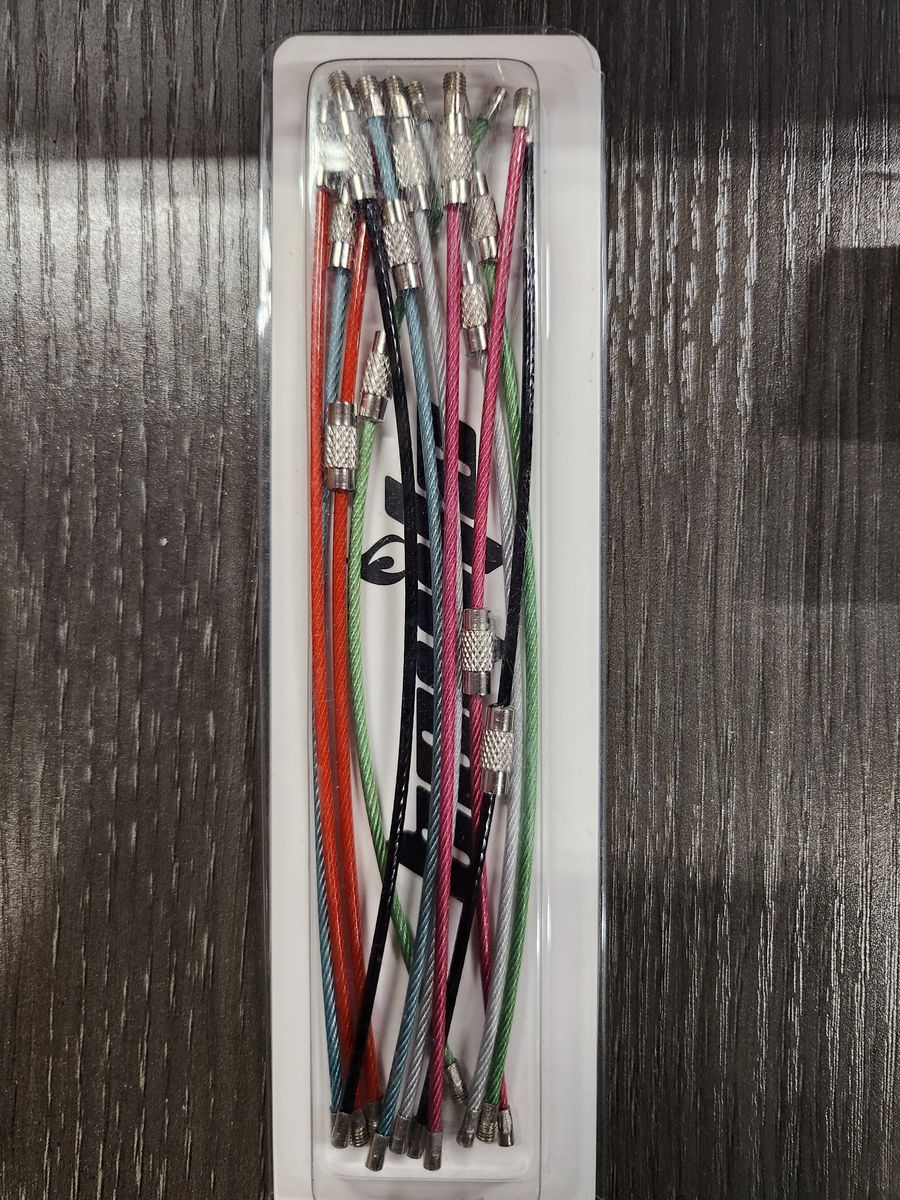 Bayite 6" Twist Barrel Wire Cable rings