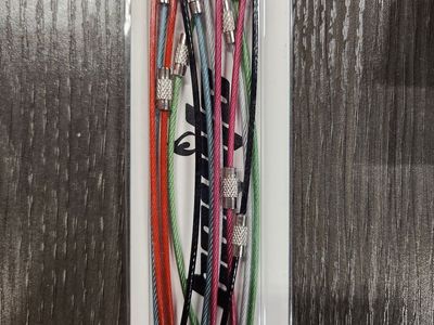 Bayite 6" Twist Barrel Wire Cable rings