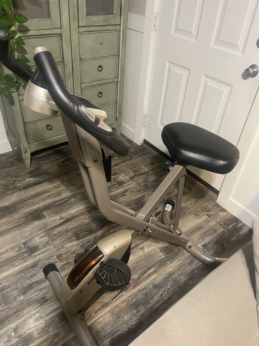 Exerpeutic Folding Exercise Bike - Used Indoor Stationary Cycling